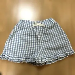 BABYDOLL ギンガムチェック フリル ショートパンツ 80cmのサムネイル