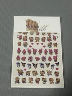 ネイルシール ハローキティ マイメロディ クロミ