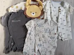 Champion ベビー服セット 動物柄 50-60