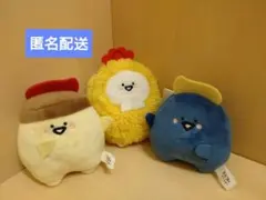 お文具といっしょ ボールチェーン付きエビフライ＆ソースになりきりぬいぐるみ