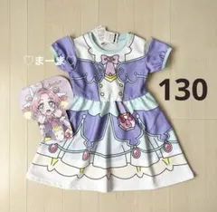新品未使用　❤️名探偵プリキュア❤️キュアアンサー❤️ なりきりワンピース　130cmのサムネイル