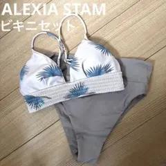 alexia stam ビキニ上下セット