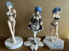 Re:ゼロから始める異世界生活 レム　プライズフィギュア　3セット