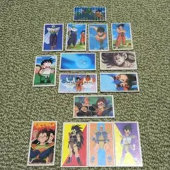 ドラゴンボール メンコ 野球メンコ 当時物 レトロ セット　孫悟空　ベジータ