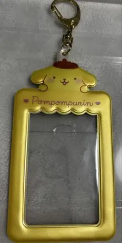 サンリオキャラクター ポムポムプリン カードホルダー キーホルダー