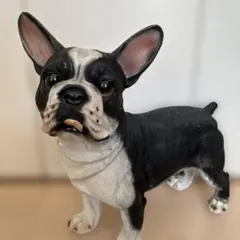 フレンチブルドッグ　置物