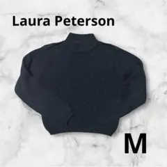 Laura Peterson ハイネック アクリル ウール 長袖 セーター