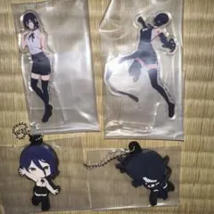 一番くじ　チェンソーマン　アクリルスタンド＆ラバーチャーム　4点