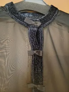 UNITED ARROWS オーガンジーリボン2WAYカーディガンのサムネイル