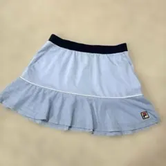 テニス　FILA フレアスカート ライトブルー　Ｍのサムネイル
