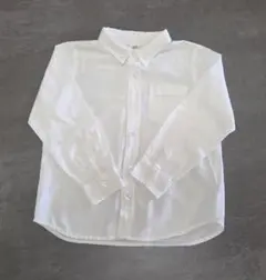 DEVIROCK 　デビロック　長袖　シャツ ホワイト 120cm