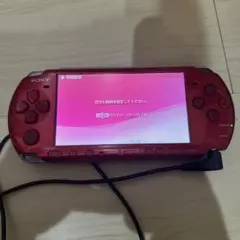 SONY PSP 本体 レッド