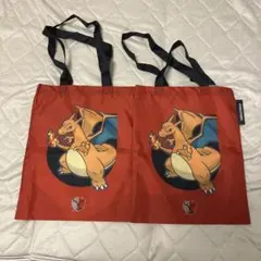 鹿島アントラーズ　ポケモン　エコバッグ2セット