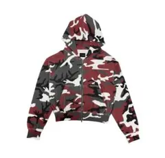 9/s project サーマルフーディ　レッド 9s project THERMAL HOODIE - RED CAMO M - メルカリ