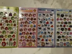 【新品⭐︎正規品】ボンボンドロップシール　たまごっち4種コンプリートセット