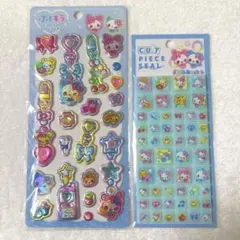 まじかるみゅーちゃん　シール　2点セット