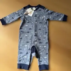 ジェラートピケ 車 ロンパース 男の子