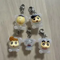 めじるしアクセサリー クレヨンしんちゃん3 セミコンプセット しんちゃん ガチャ