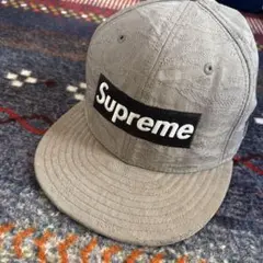 Supreme×NEWERA59FIFTY キャップ 7 1/2 オリーブ ボア - メルカリ