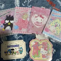 サンリオキャラクター ステッカー 6点セット