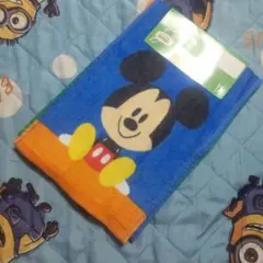 ミッキーマウス スリムフェイスタオル ２枚組