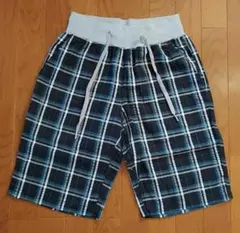 ハーフパンツ　チェック柄　M　男の子