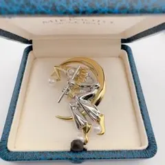 MIKIMOTOミキモトブローチ　ピエロモチーフのサムネイル