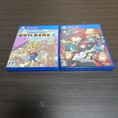 PS4 ソフト2本セット ドラゴンクエストビルダーズ2 ペルソナ5 ザ・ロイヤル