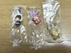 モンチッチ めじるしアクセサリー2 チムたん イエローピンク ベビチッチ ガチャ