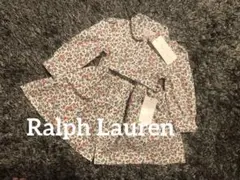 【新品未使用】ラルフローレン 花柄セットアップ 女の子　80cm 12M