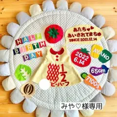 みや♡様専用　キューピーハーフ　ハーフバースデー