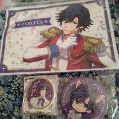 うたの☆プリンスさまっ♪★ 一ノ瀬トキヤ　クリアポーチ＆缶バッチ　３点セット