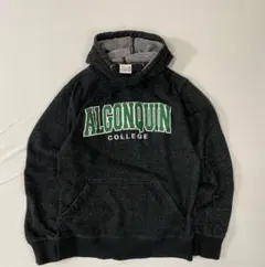 古着 カレッジロゴ プルオーバー パーカー