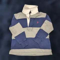 ポロ・ラルフ・ローレン ストライプポロシャツ 100