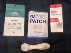 お値引き！未開封　ニキビ用パッチ3種と美顔器のセット