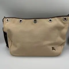 ✨激レア✨バーバリーブルーレーベル アクセサリーポーチ キャンバス 