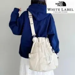 【新品】ノースフェイス ライトボニーパック ホワイトサンド 巾着