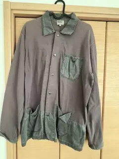 グレー ポケット付き カジュアルジャケット