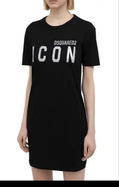 新品 DSQUARED2 ディースクエアード ICON Tシャツワンピース M