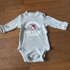 babyGap グレー 長袖ロンパース 70