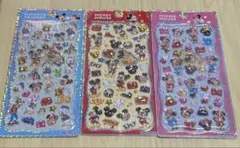 プチドロップステッカー　ミッキーマウス　ミニーマウス　ミッキー&フレンズ