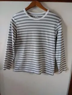 agnès b. ボーダー長袖Tシャツ T3