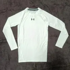 UNDER ARMOUR 長袖Tシャツメンズ MD 白