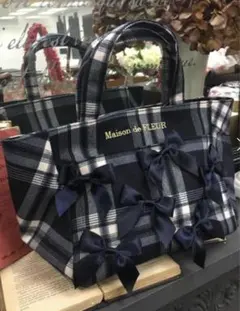 【✧︎美品】Maison de FLEUR リボントートバッグ
