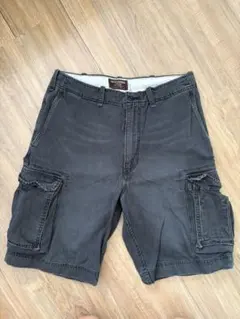 Abercrombie & Fitch カーゴショートパンツ グレー