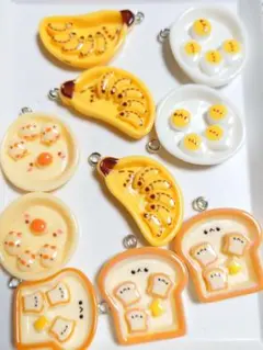 在庫1 樹脂チャーム10個