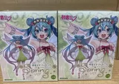 初音ミク フィギュア　3rd season Spring ver. 2体