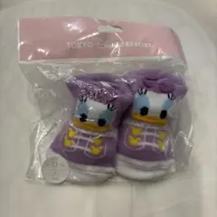 東京ディズニーリゾート デイジーダック ベビー靴下 12-14cm