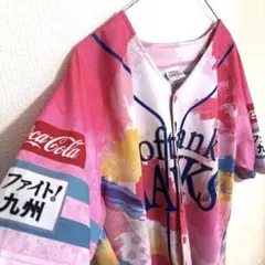 SoftBank ソフトバンク ピンクフルデー ユニフォーム LARGE