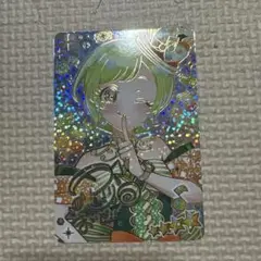 ひみつのアイプリ 三ツ葉アイリ メロディバズリウムアンサンブルグリーン サイン